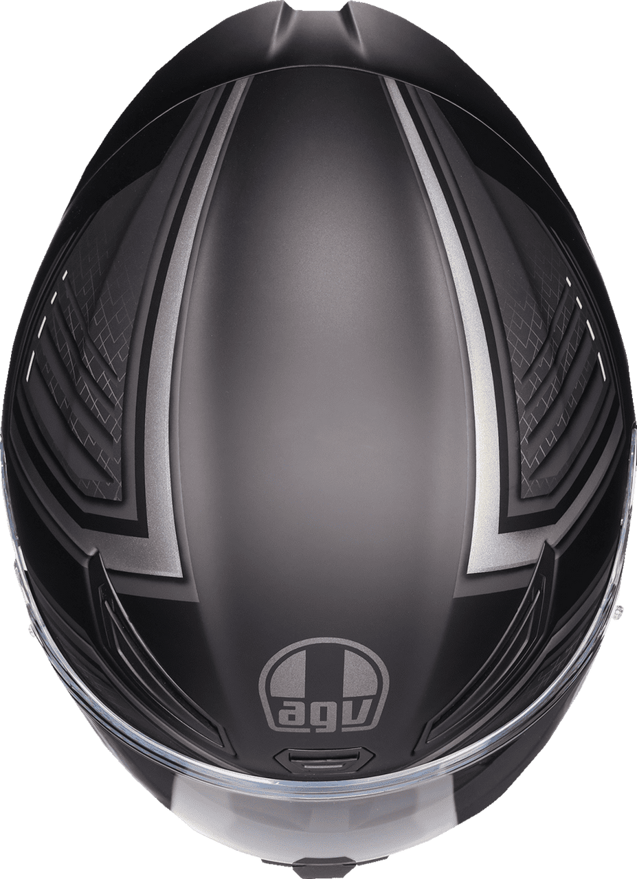 AGV-K1-S-Sling-Full-Face-Motorcycle-Helmet-Black-Grey-top-view