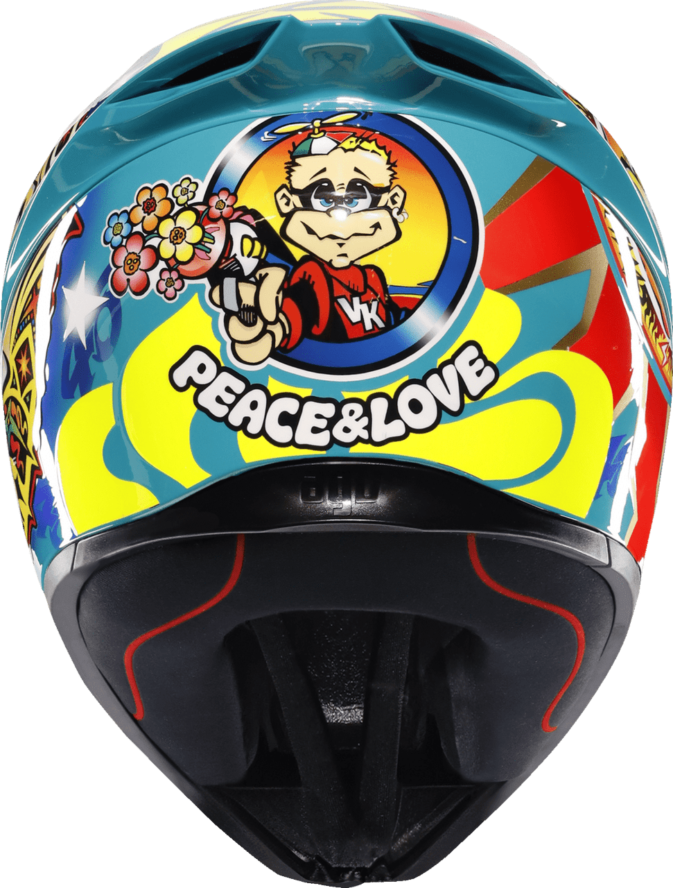 AGV-K1-S-Rossi-Mugello-1999-Full-Face-Motorcycle-Helmet-back-view