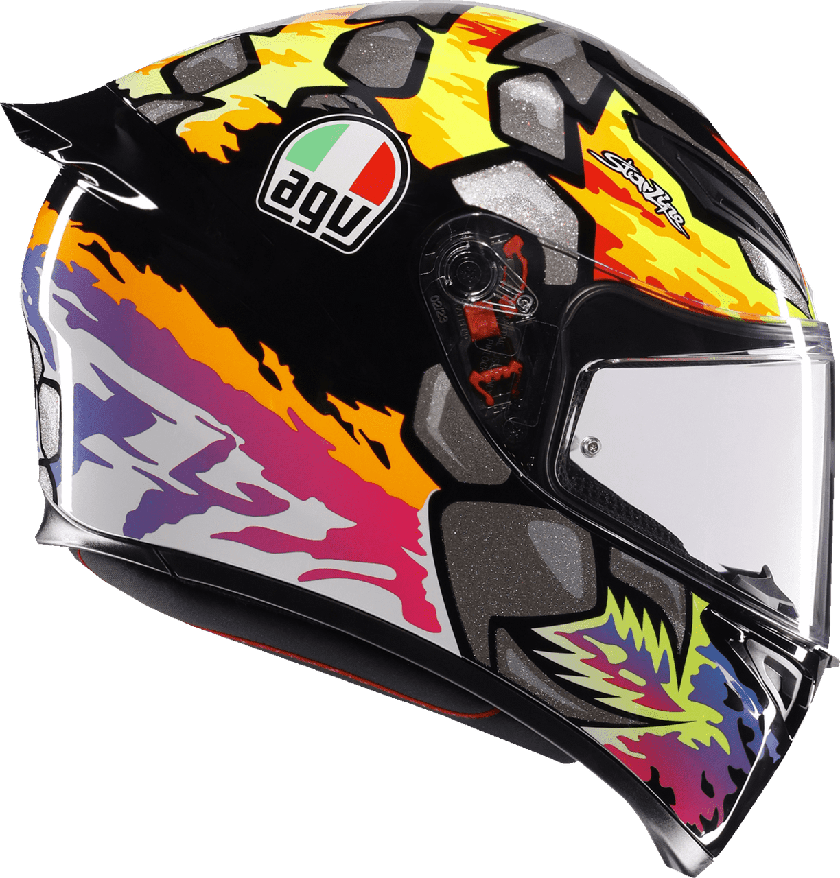 AGV-K1-S-Bezzecchi-2023-Full-Face-Motorcycle-Helmet-side-view