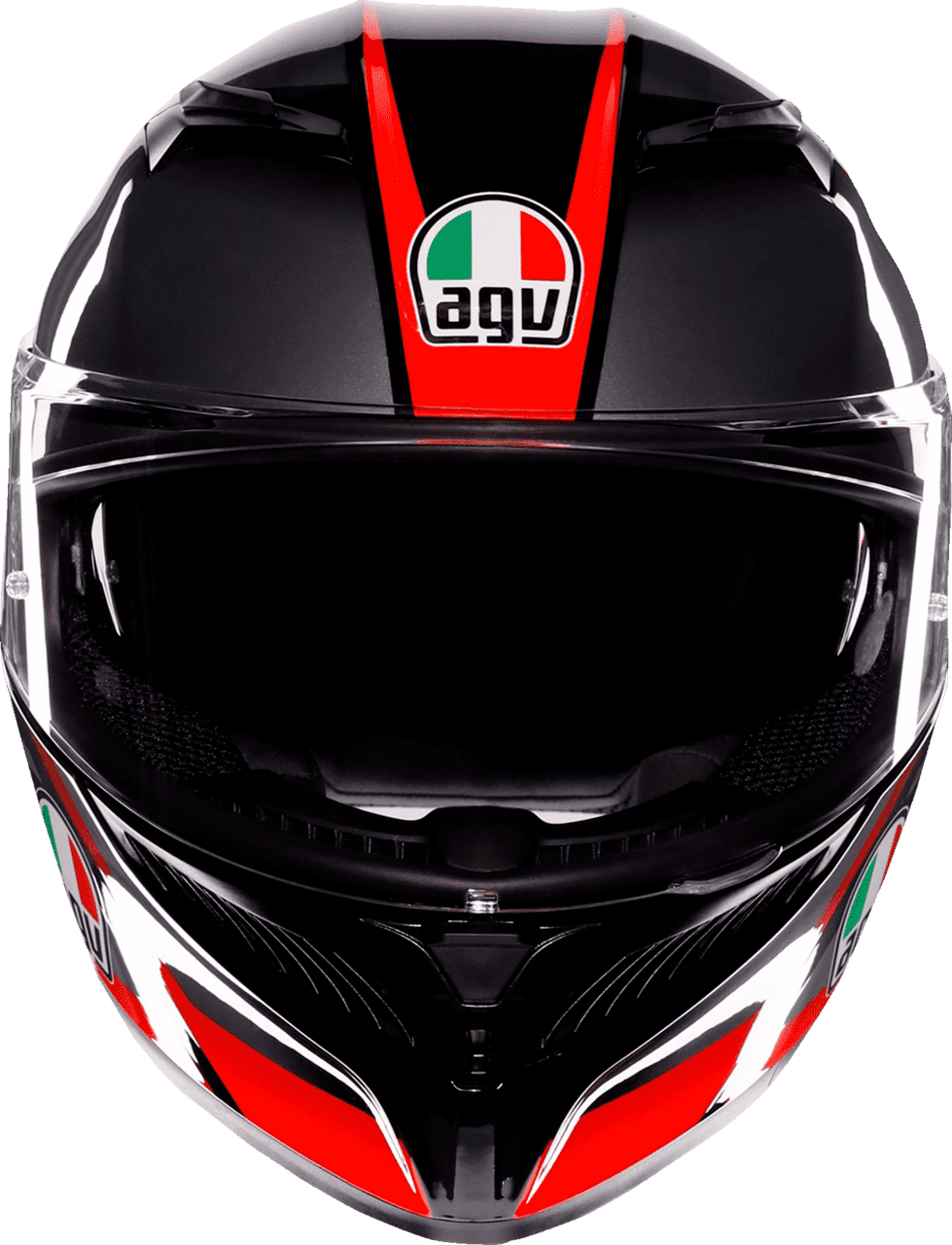 AGV-K3-Striga-Full-Face-Motorcycle-Helmet-front-view