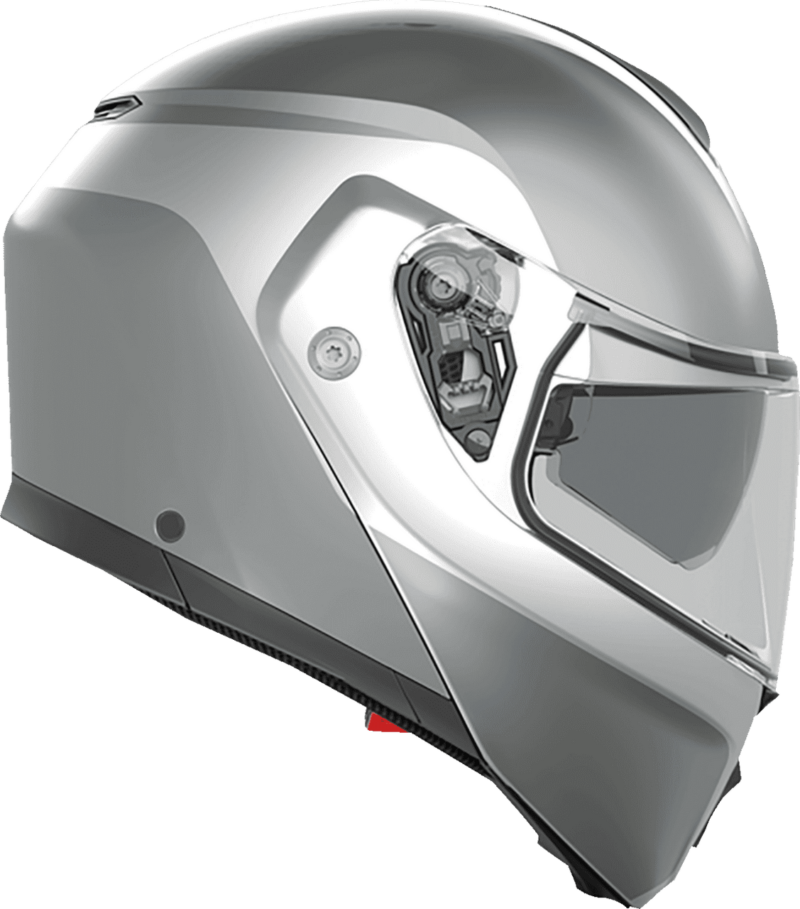 AGV-Levico-Street-Modular-Motorcycle-Helmet-Light-Grey-side-view