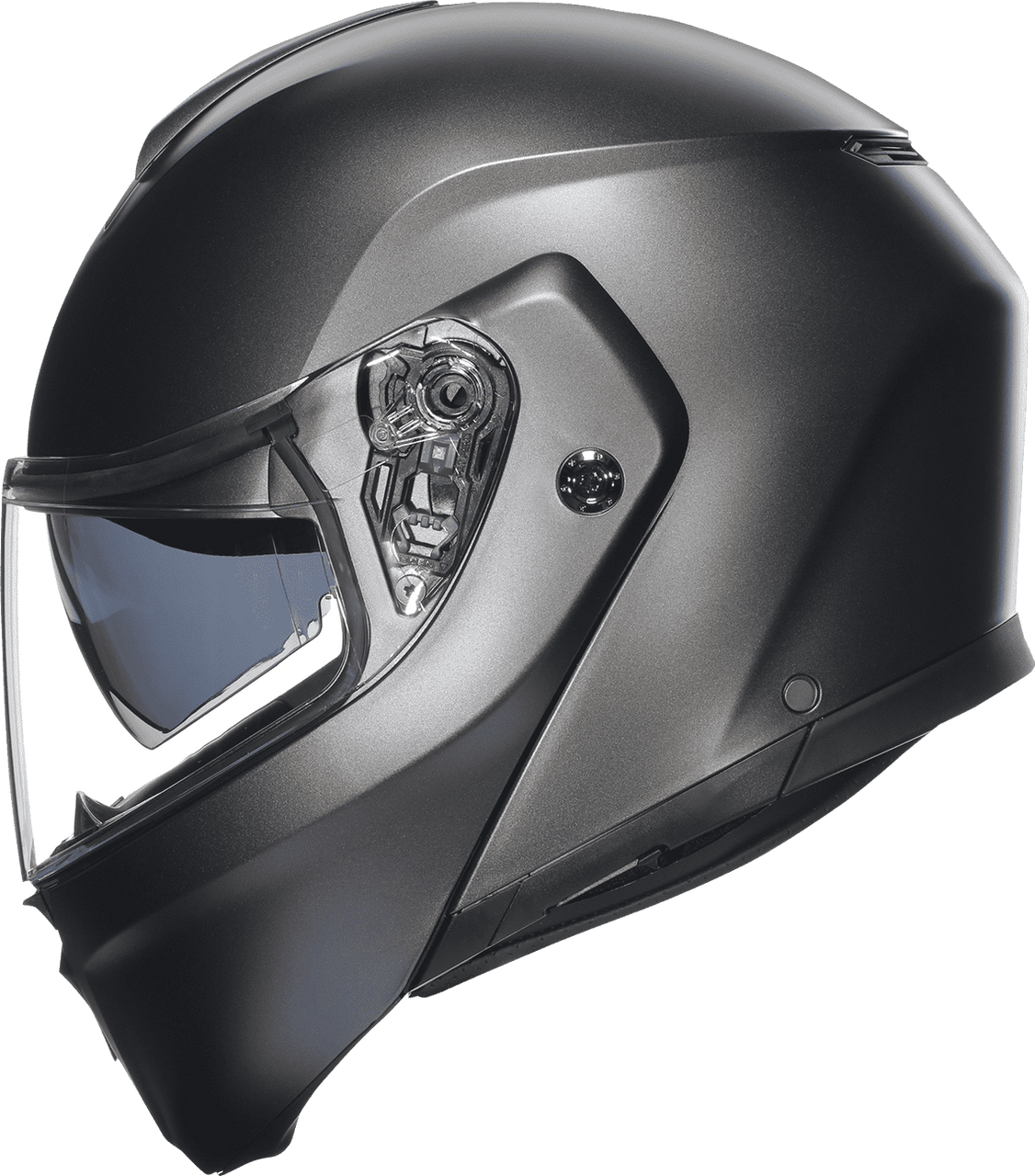 AGV-Solid-Street-Modular-Motorcycle-Helmet-Matte-Grey-main