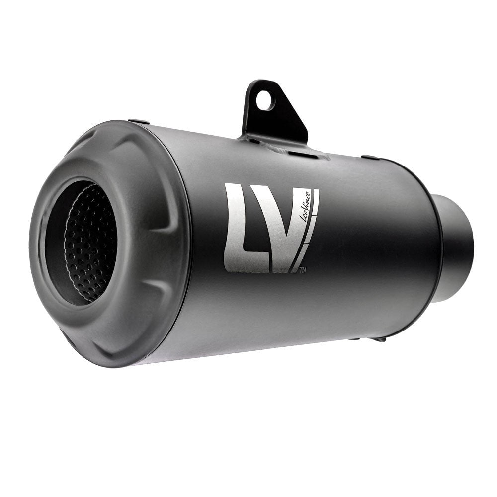 LeoVince-LV-10-Full-Black-Slip-On-Exhaust-Yamaha-YZF-R6