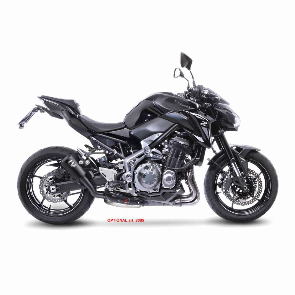 LeoVince-LV-10-Full-Black-Slip-On-Exhaust-For-Kawasaki-Z900-2017-2023-main