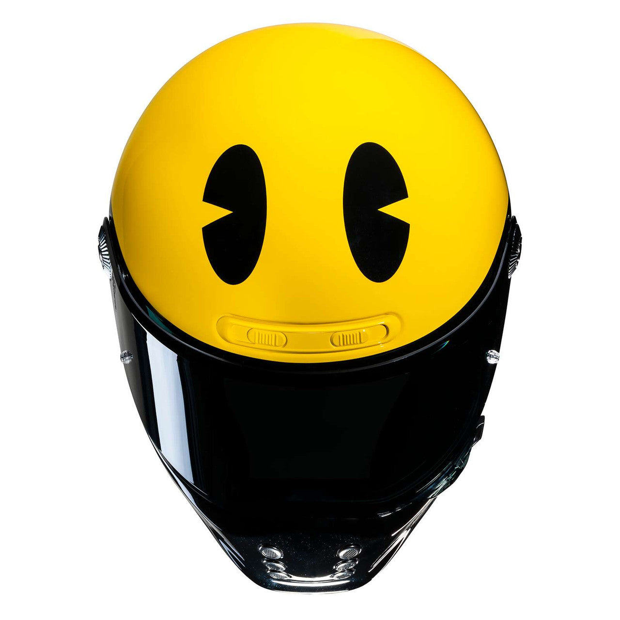 HJC-V10-Pac-Man-LE-Full-Face-Motorcycle-Helmet-back-front-top-view