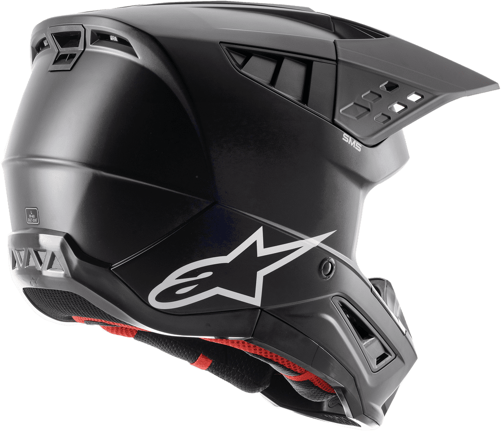 Alpinestars-S-M5-Solid-Motorcycle-Helmet-Matte-Black-back-view