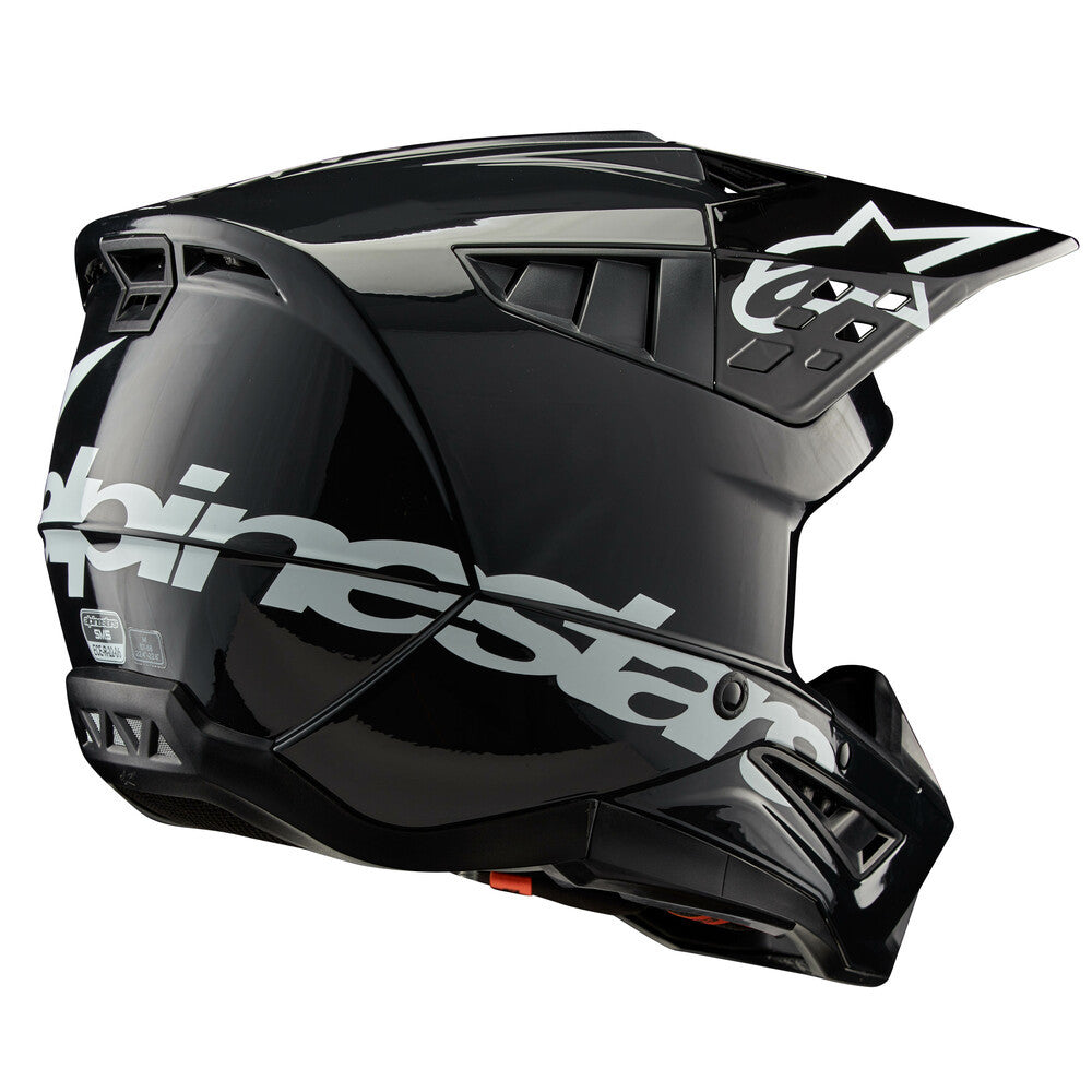 Alpinestars-S-M5-Corp-Motorcycle-Helmet-Dark-Grey-Glossy-back-view