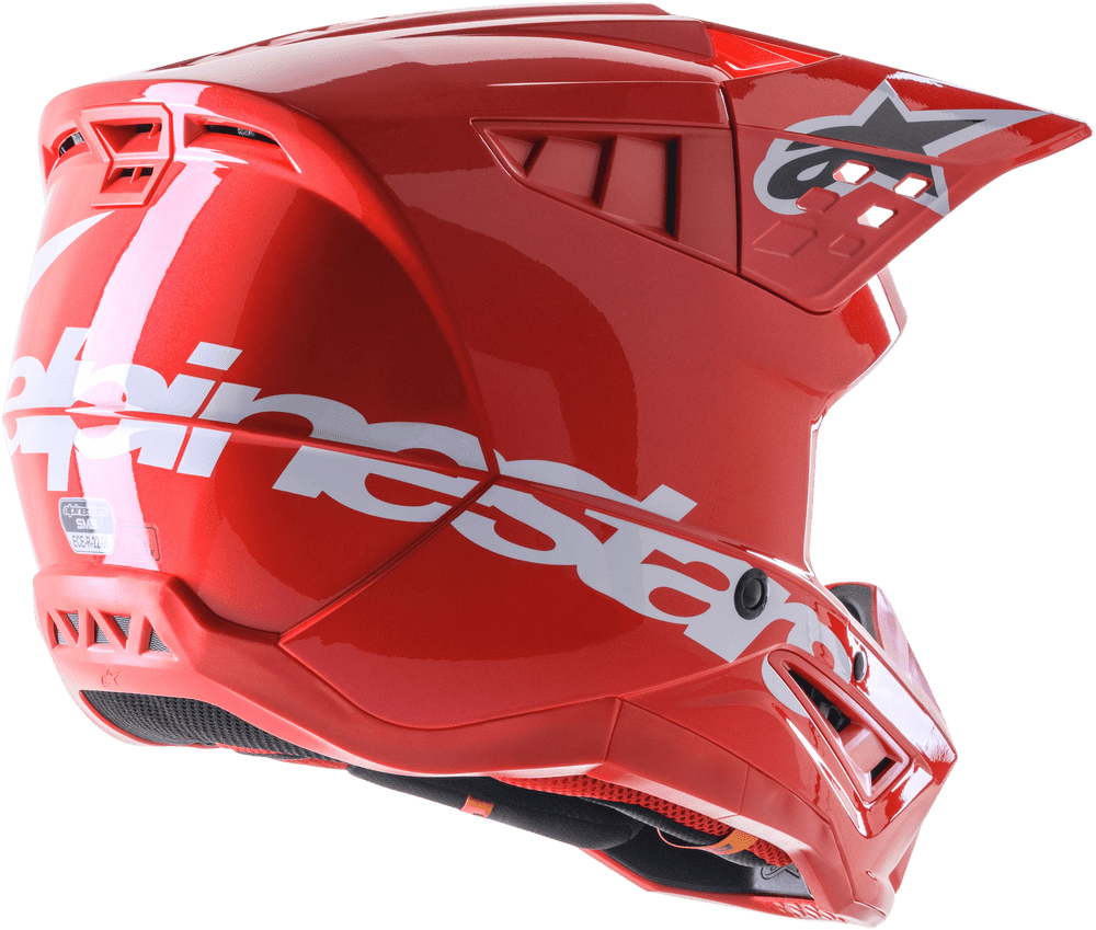 Alpinestars-S-M5-Corp-Motorcycle-Helmet-Red-back-view