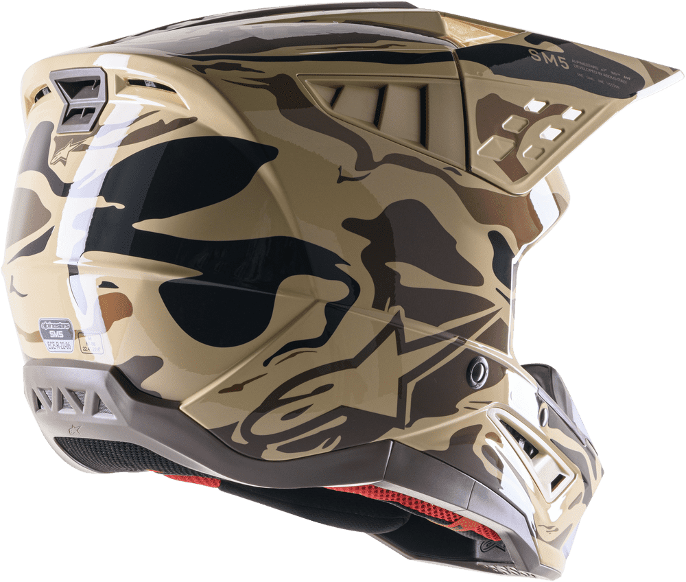 Alpinestars-S-M5-Mineral-Motorcycle-Helmet-Dark-Brown-back-view