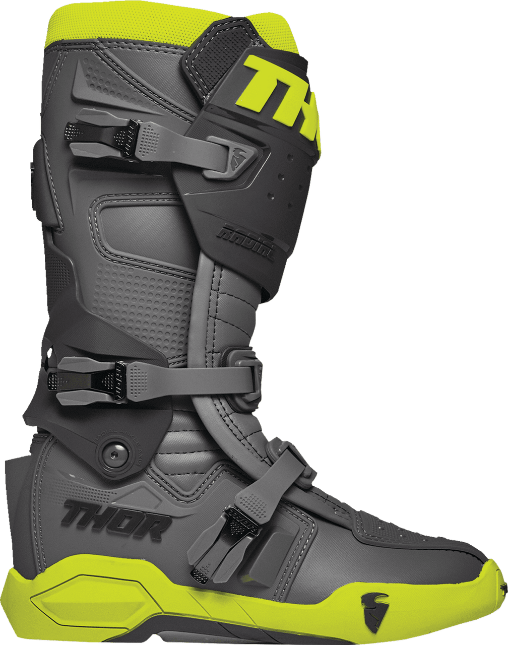 Thor-Mens-Radial-Off-Road-Boots-Grey-Flo-Yellow-right-angle-view