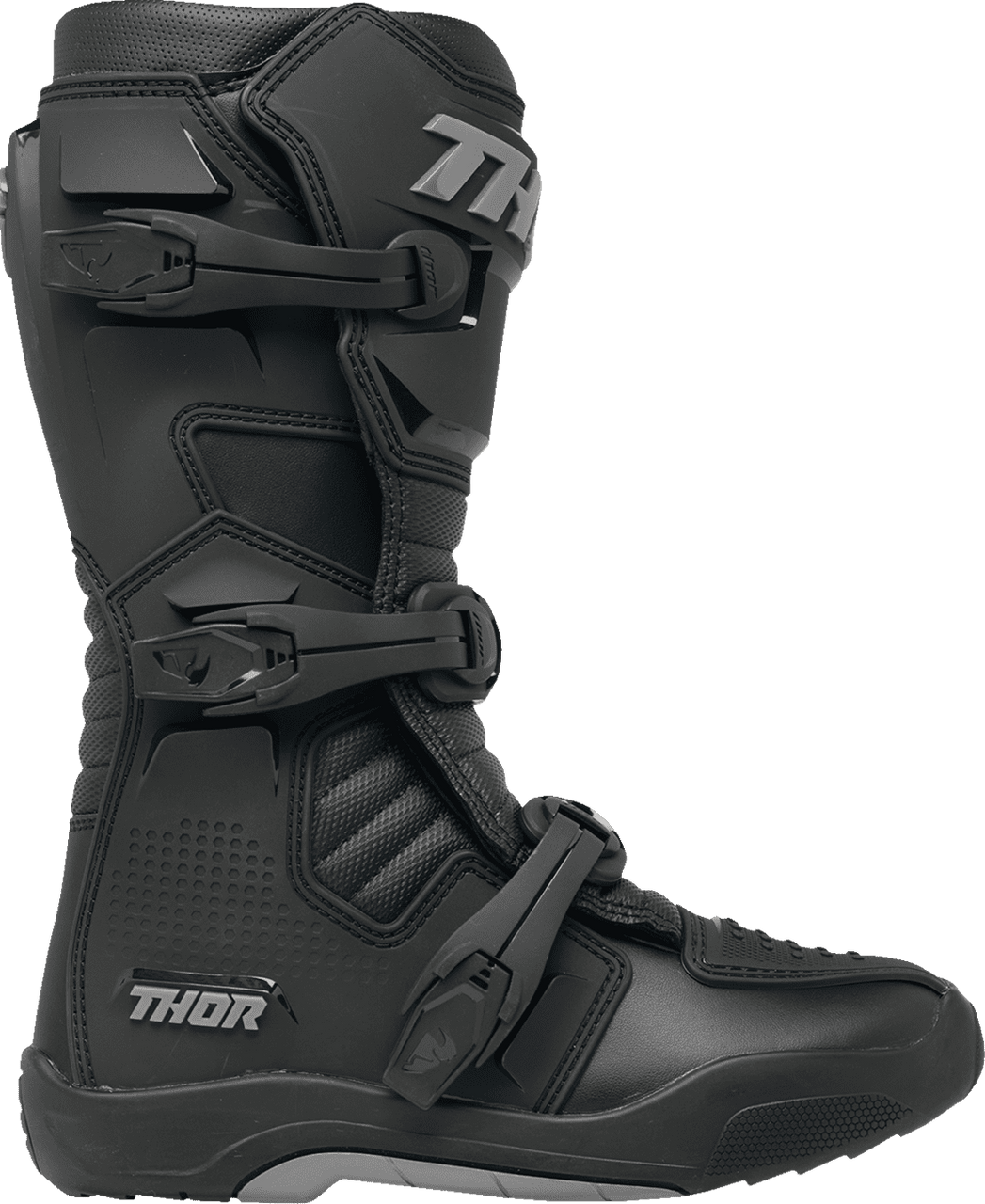 Thor-Womens-Blitz-XR-MX-Motorcycle-Boots-Black-side-view