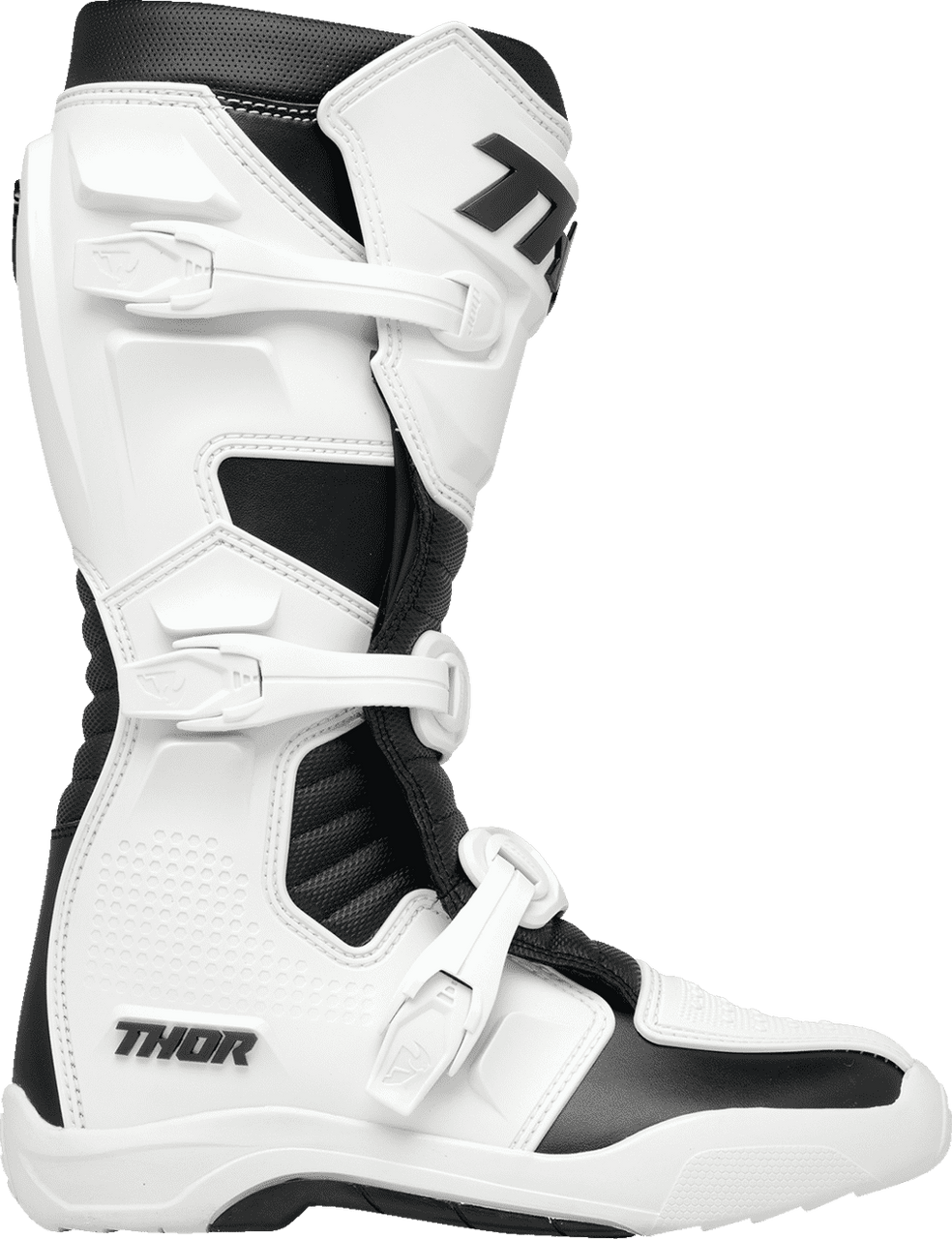 Thor-Mens-Blitz-XR-MX-Motorcycle-Boots-White-Black-side-view