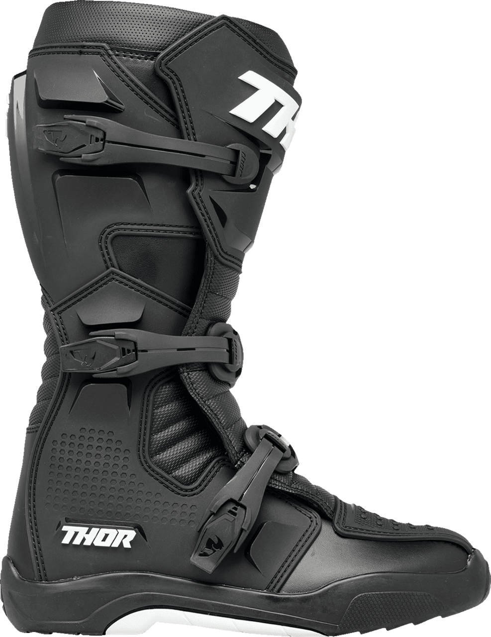 Thor-Mens-Blitz-XR-MX-Motorcycle-Boots-Black-White-side-view