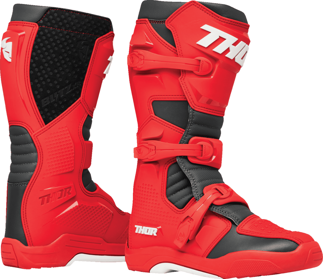 Thor-Mens-Blitz-XR-MX-Motorcycle-Boots-Red-Charcoal-main