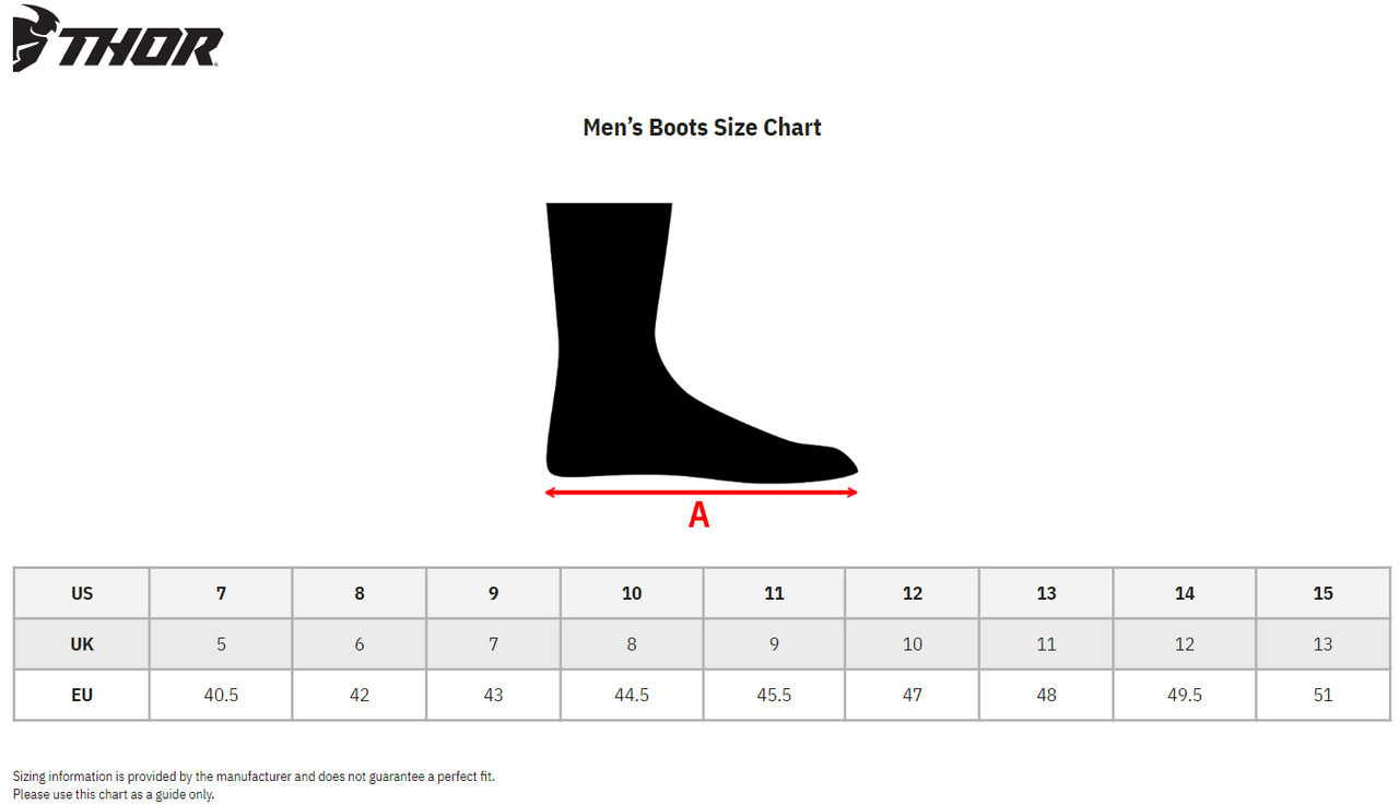 Thor-Mens-Blitz-XR-MX-Motorcycle-Boots-size-chart