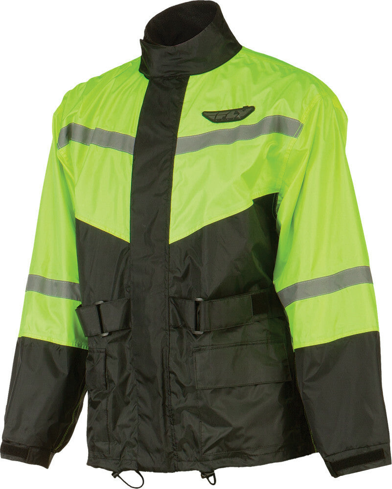 Fly-Racing-Mens-2-Piece-Rainsuit-Motorcycle-Rain-Gear-Black/Hi-Vis-main