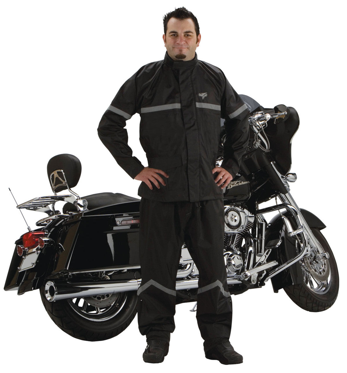 Nelson-Rigg-SR-6000-Storm-Rider-2-Piece-Rainsuit-Motorcycle-Rain-Gear-pic