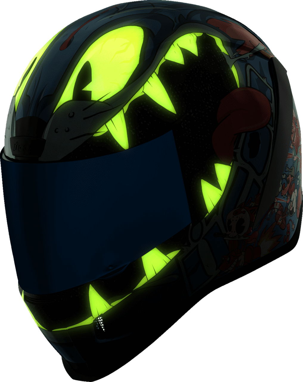 Icon-Airform-Nine-Lives-Full-Face-Motorcycle-Helmet-night-view