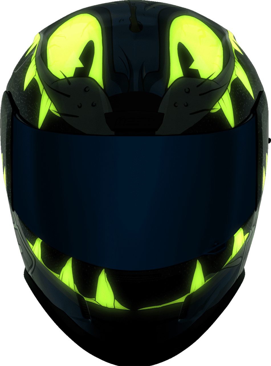 Icon-Airform-Nine-Lives-Full-Face-Motorcycle-Helmet-night-front-view