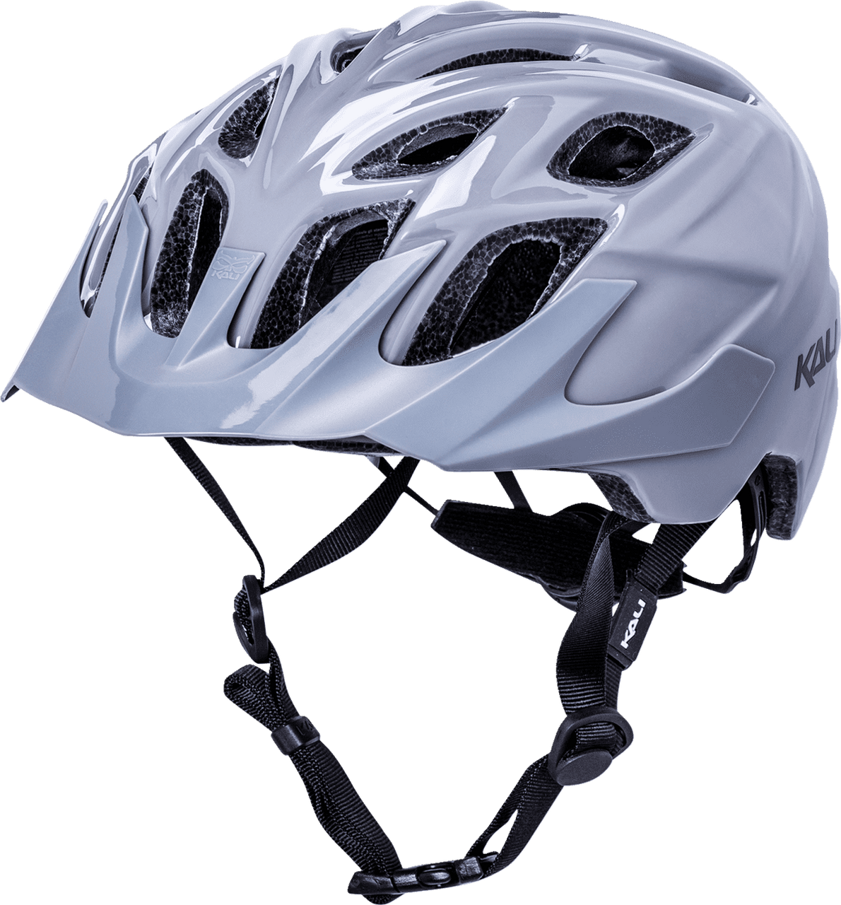 Kali-Chakra-Solo-Solid-Bicycle-Helmet-Gloss-Grey-main