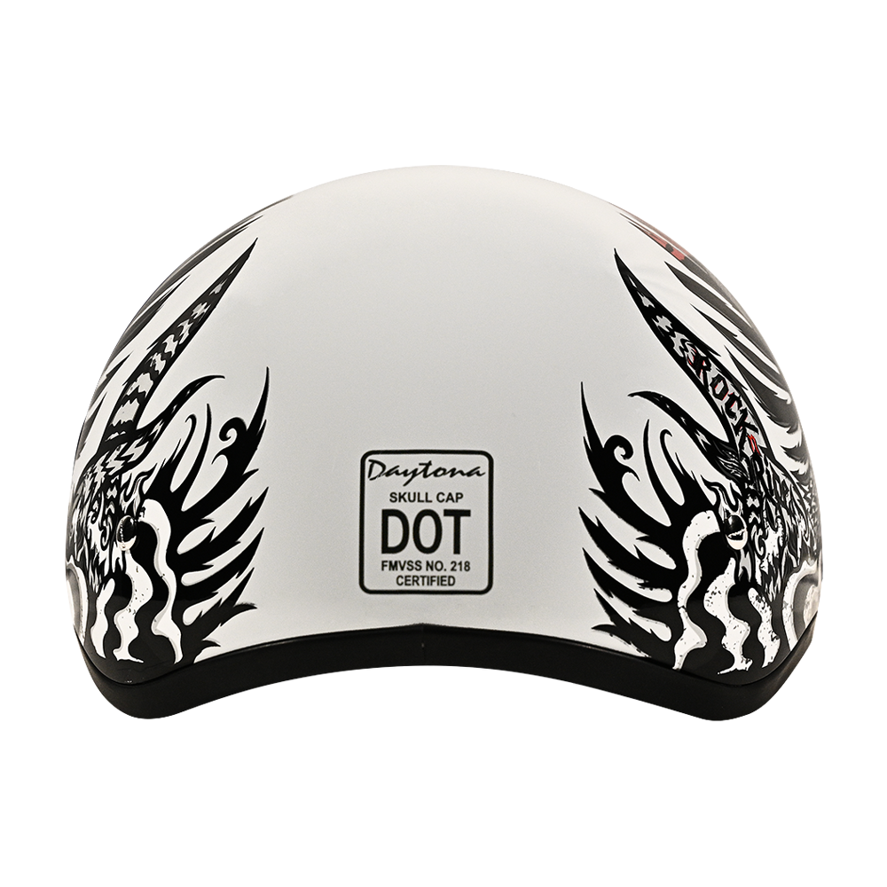 Daytona-Skull-Cap-Rockin-Reaper-Half-Face-Motorcycle-Helmet-rear-view