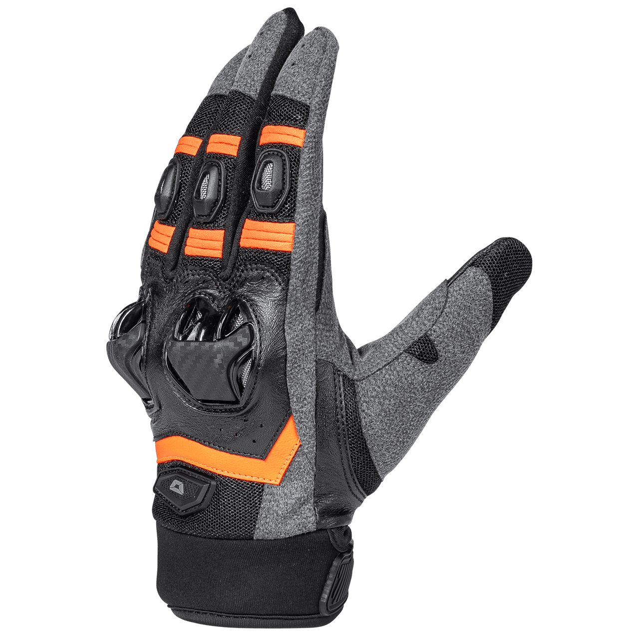 Cortech-Mens-Hyper-Flo-2-Leather-Mesh-Motorcycle-Gloves-Red-side