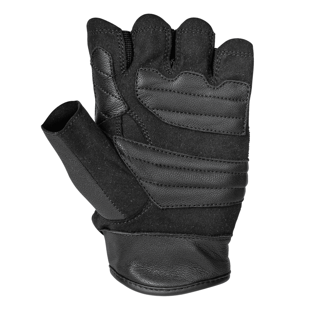 Cortech-Flip-Off-Fingerless-Leather-Motorcycle-Gloves-palm