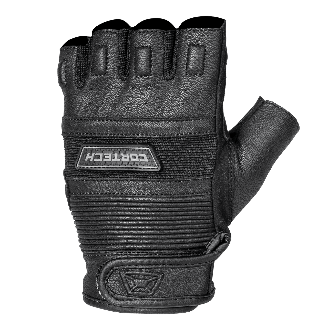 Cortech-Flip-Off-Fingerless-Leather-Motorcycle-Gloves-top-angle