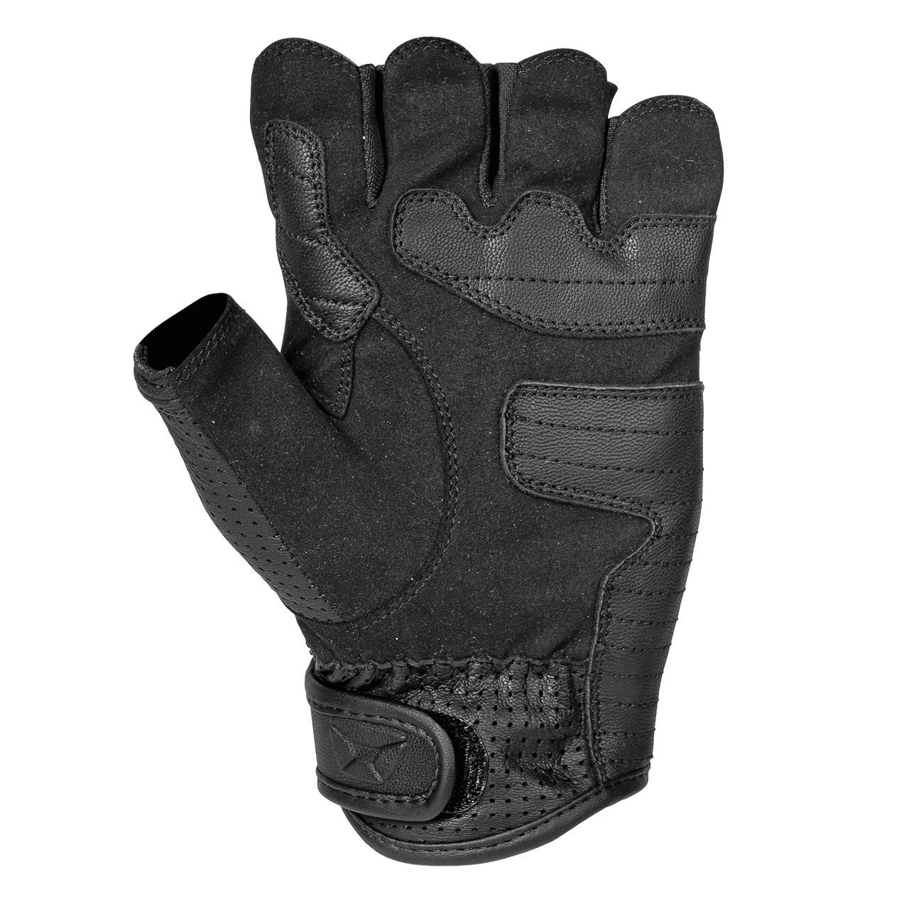 Cortech-Men's-Flip-Off-Armored-Fingerless-Leather-Motorcycle-Gloves-palm