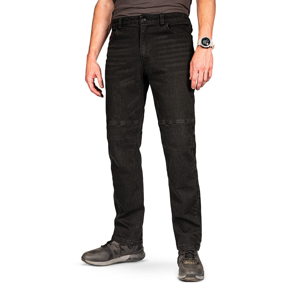 Icon-Mens-Uparmor-Covec-Riding-Jeans-Black-Front