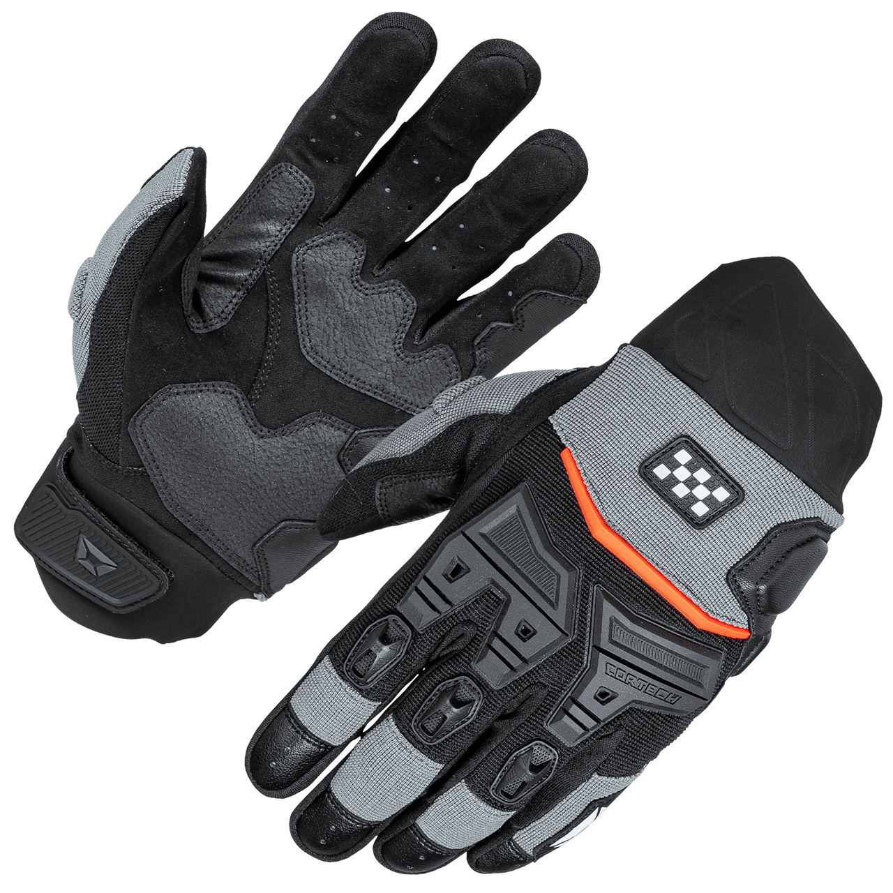 Cortech-Mens-Aero-Tec-2-Motorcycle-Gloves-Gunmetal