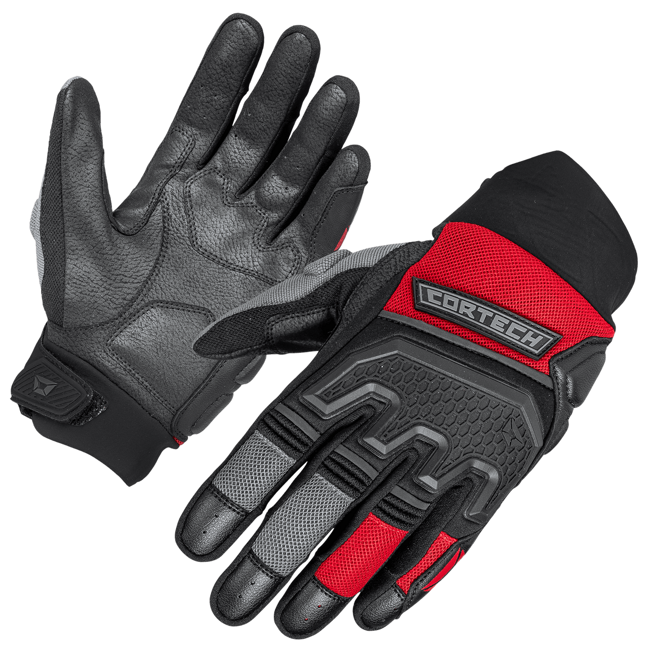 Cortech-Men's-Aero-Flo-2.0-Motorcycle-Gloves-Red