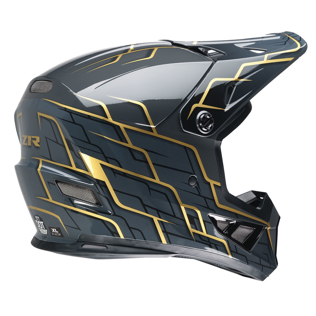 Z1R-Rise-2.0-Hyacinth-Off-Road-Motorcycle-Helmet-Black-Gold-back-view