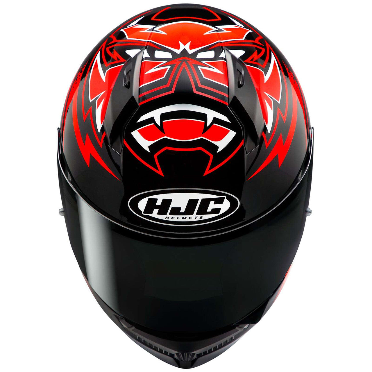 HJC-C10-Diablo-Mask-LE-Full-Face-Motorcycle-Helmet-Front