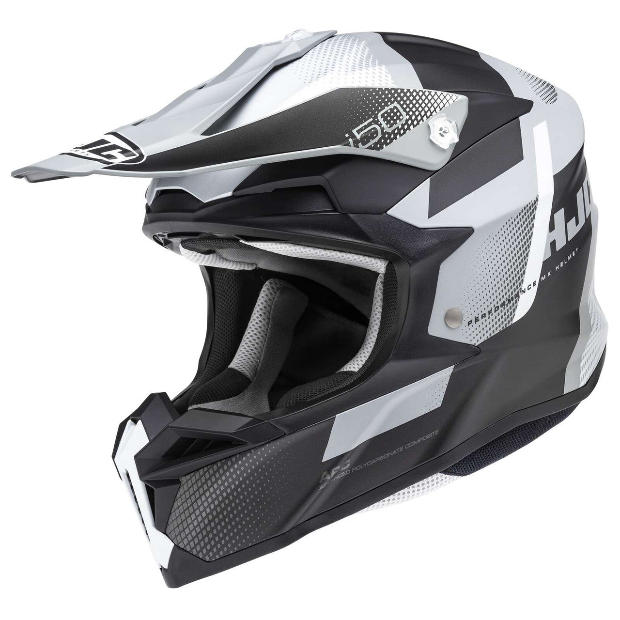 HJC-i50-Mimic-Off-Road-Motorcycle-Helmet-Black-White-main