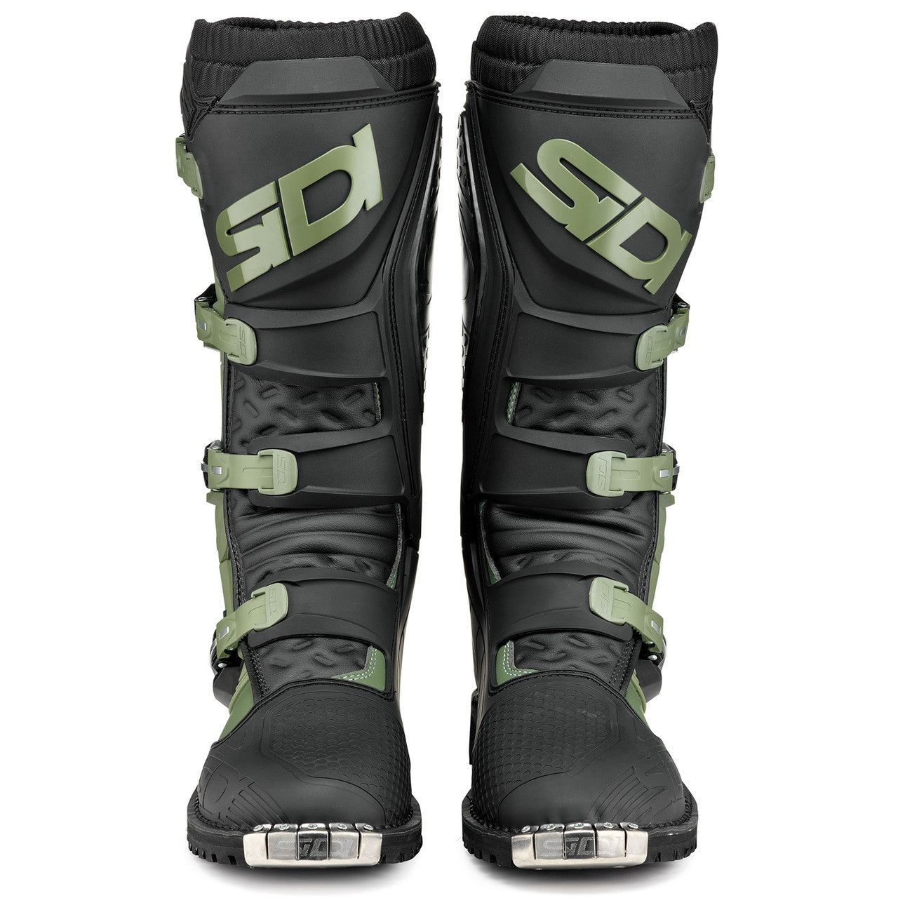 Sidi-Mens-X-Power-Enduro-Offroad-Motorcycle-Boots-Army-Black-front