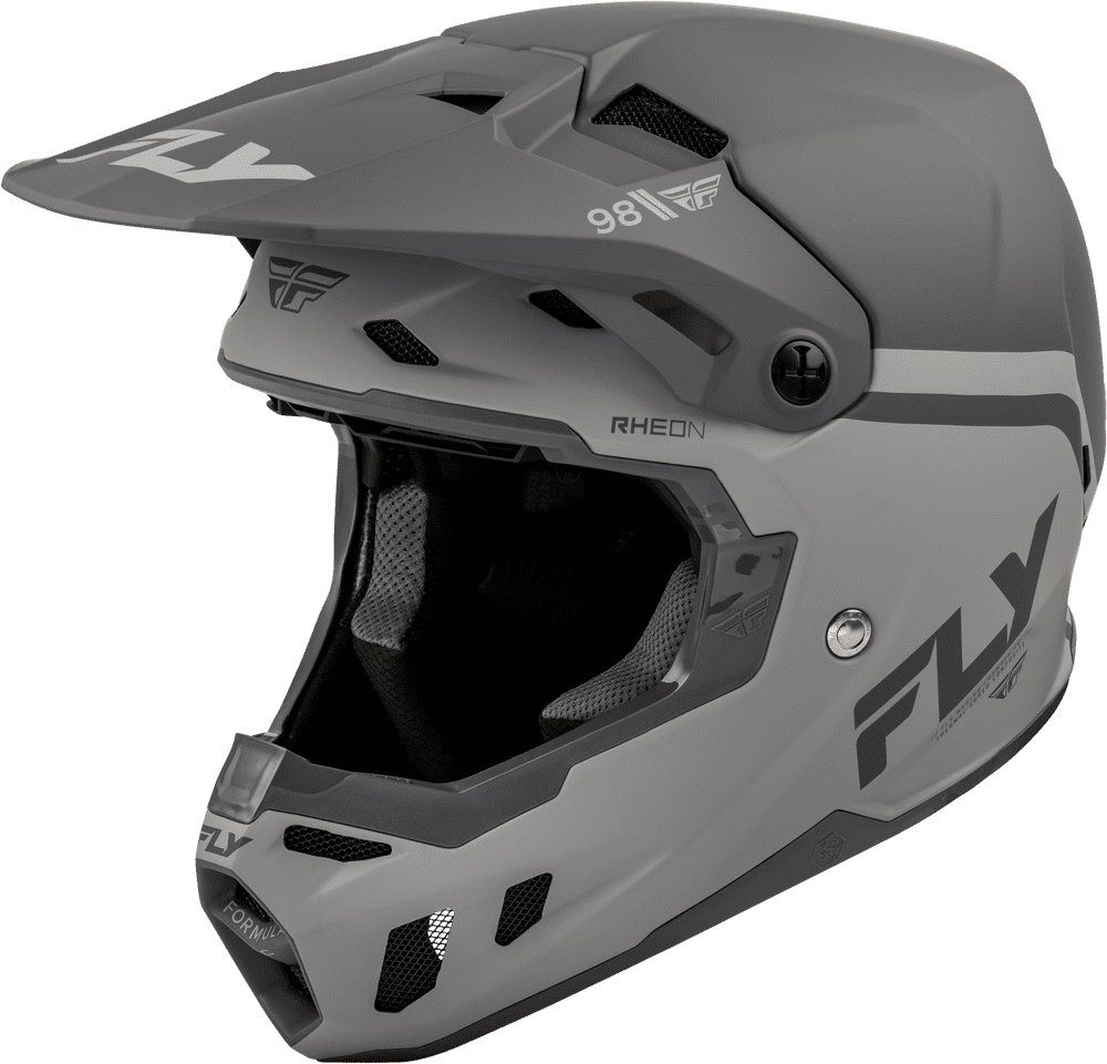 Fly-Racing-2025-Formula-CC-Objective-Off-Road-Motocross-Helmet-Matte-Black-Grey-main