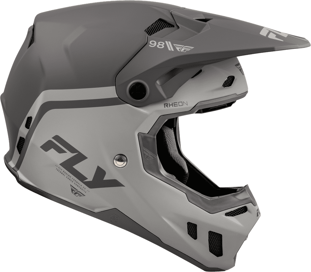 Fly-Racing-2025-Formula-CC-Objective-Off-Road-Motocross-Helmet-Matte-Black-Grey-side