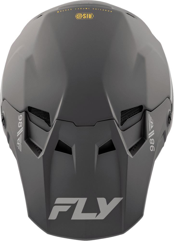 Fly-Racing-2025-Formula-CC-Objective-Off-Road-Motocross-Helmet-Matte-Black-Grey-top