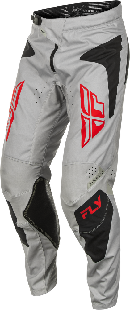 Fly-Racing-2025-Mens-Kinetic-SYM-Motorcycle-Riding-Pants-Grey/Black/Red-side