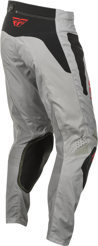 Fly-Racing-2025-Mens-Kinetic-SYM-Motorcycle-Riding-Pants-Grey/Black/Red-right-side