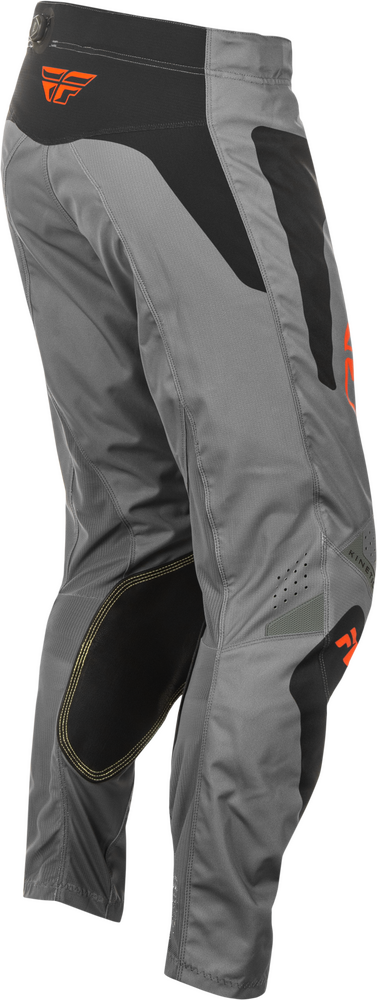 Fly-Racing-2025-Mens-Kinetic-SYM-Motorcycle-Riding-Pants-Grey/Black/Orange-right-side