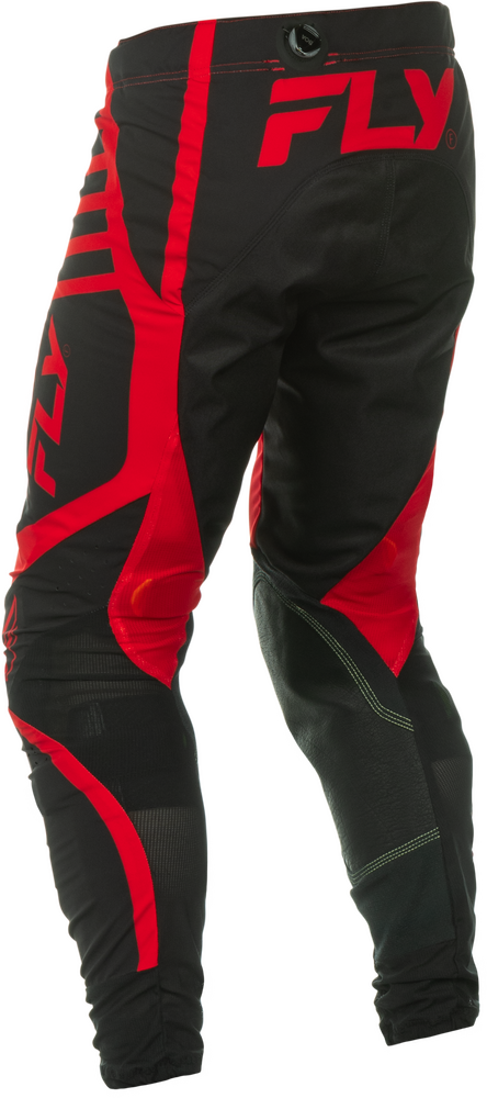 Fly-Racing-2025-Men's-Lite-Motorcycle-Riding-Pants-Black-Red-left-side