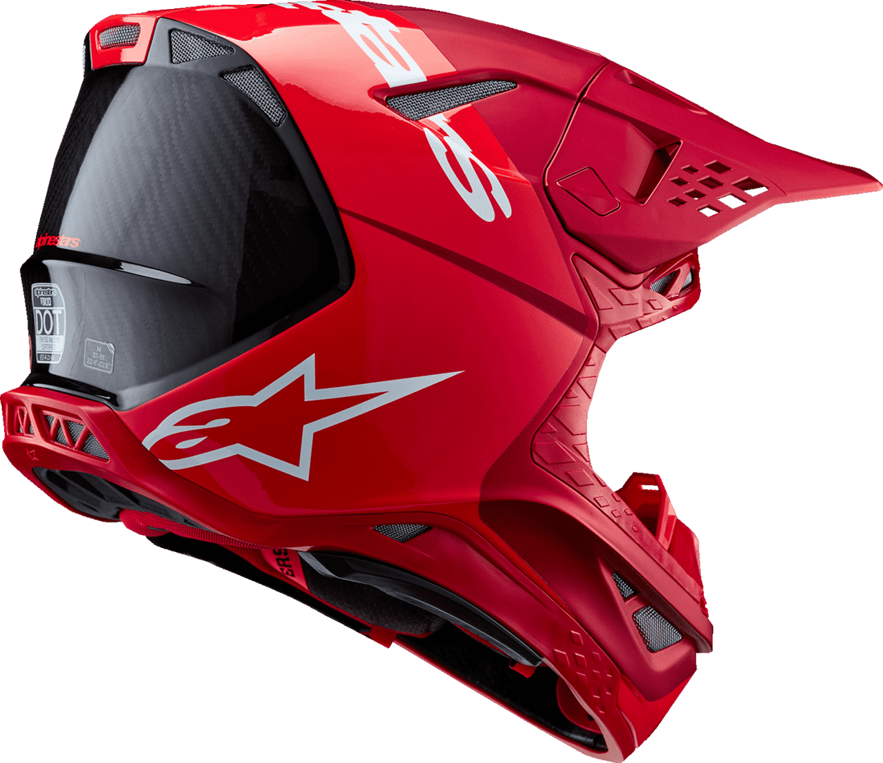 Alpinestars-Supertech-M10-Flood-Off-Road-Motocross-Helmet-Red-Black-back-side-view