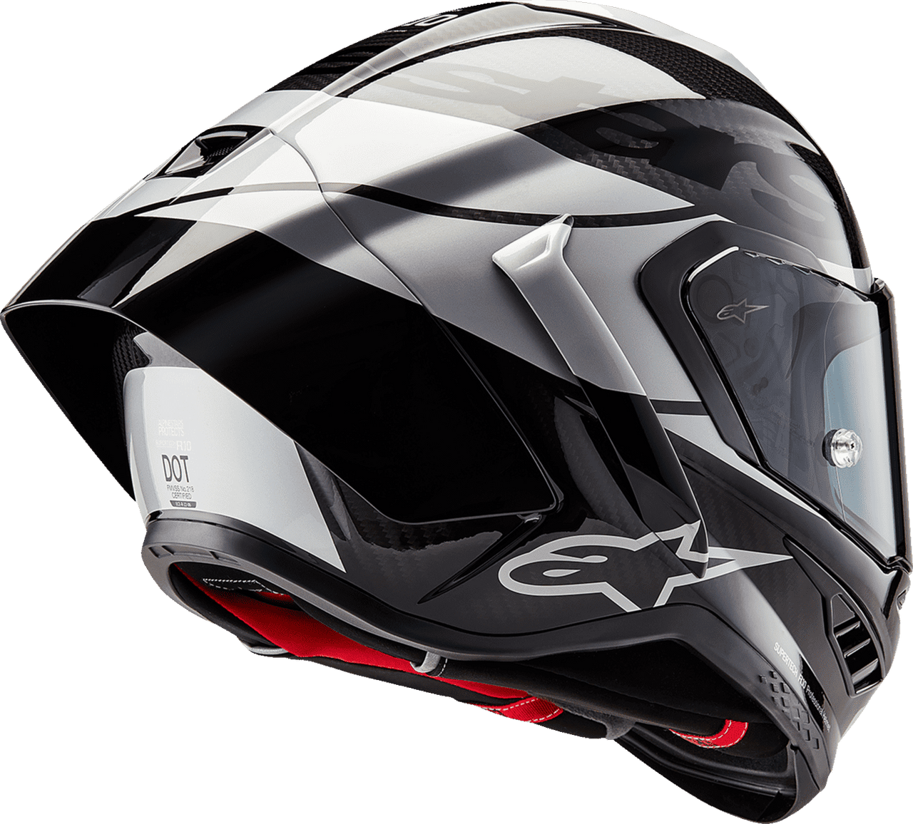 alpinestars-supertech-r10-element-full-face-motorcycle-racing-helmet-carbon-silver-black-back-spoiler