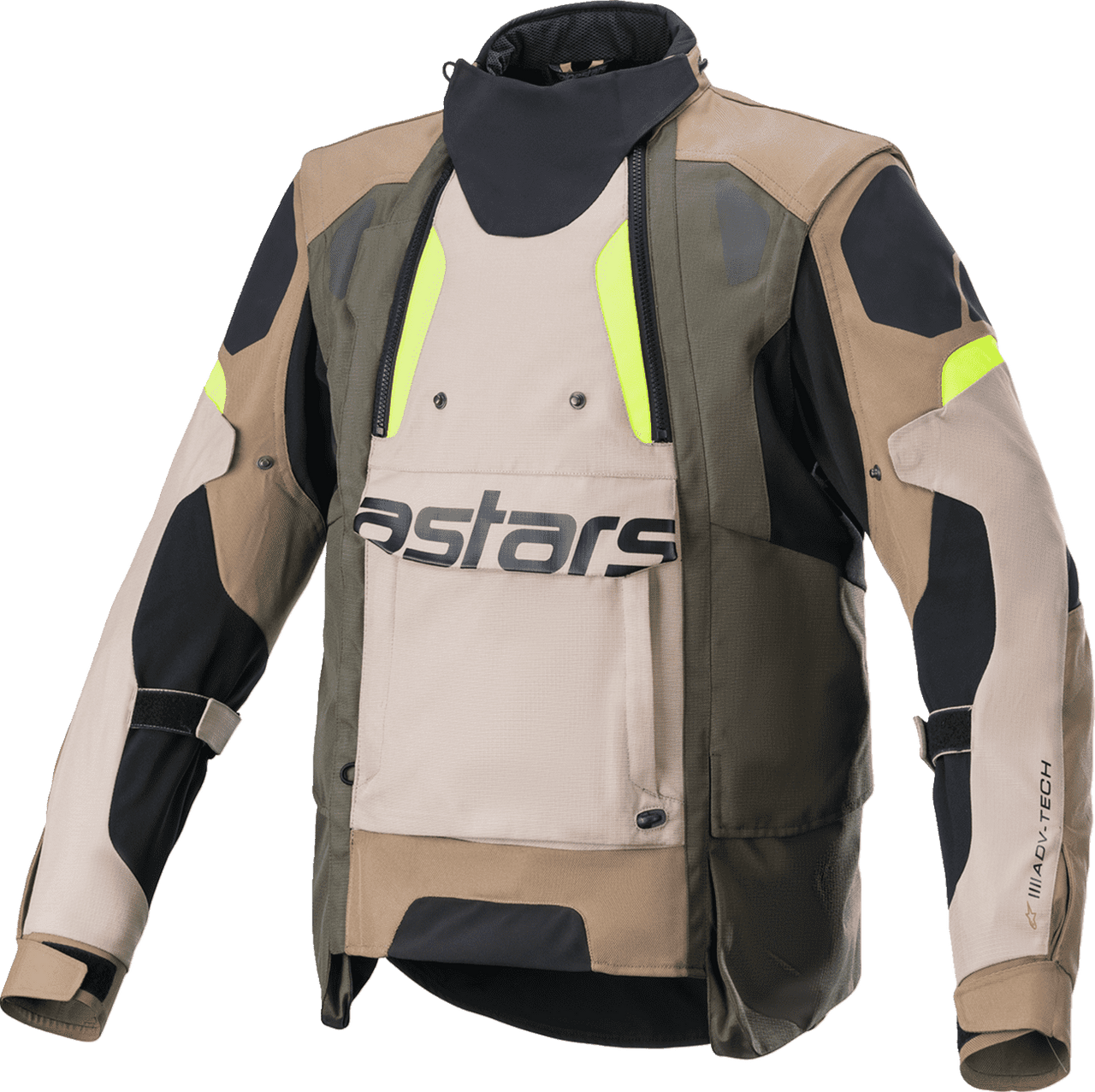 Alpinestars-Mens-Halo-Drystar-Textile-Motorcycle-Jacket-Black-Sand-Yellow-main