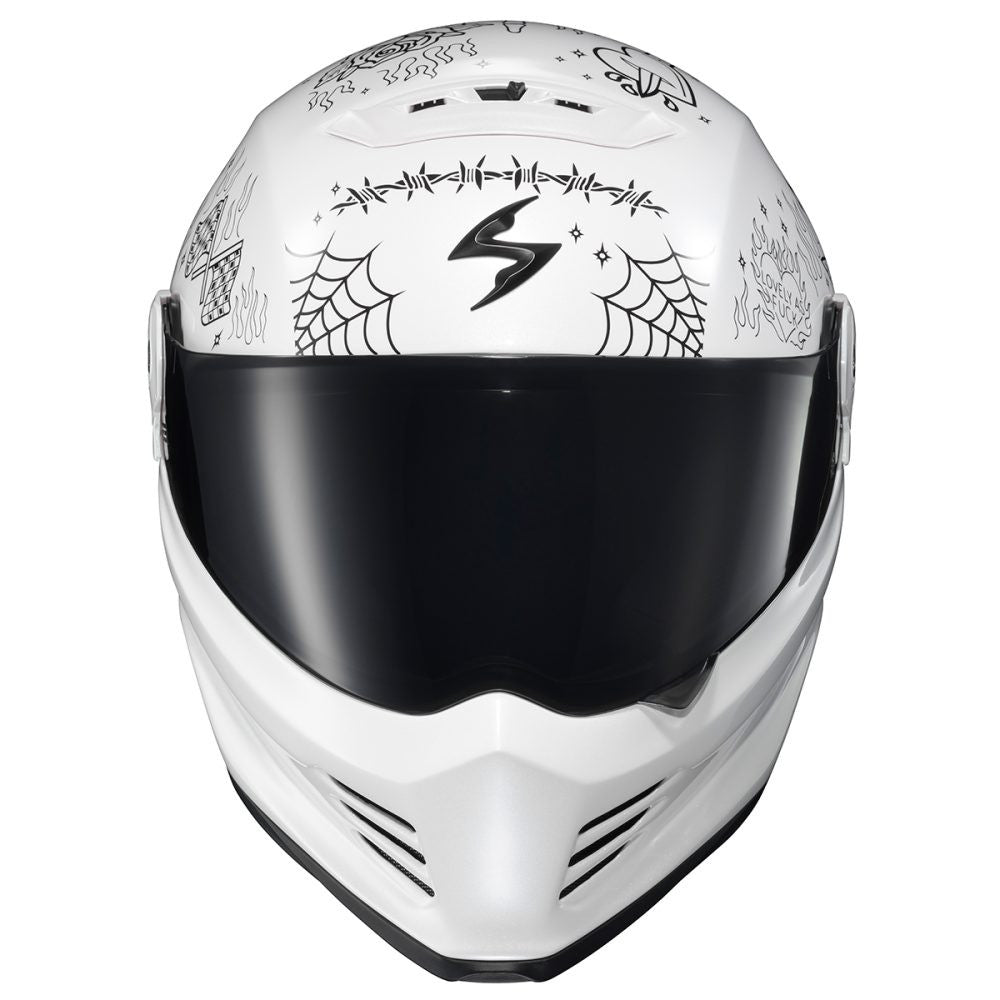 Scorpion-Exo-Covert-FX-The-Litas-2-Full-Face-Motorcycle-Helmet-White-front