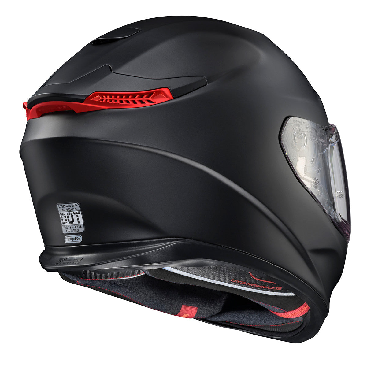 Scorpion-Exo-Apex-Eclipse-Solid-Full-Face-Motorcycle-Helmet-Matte-Black-rear-side