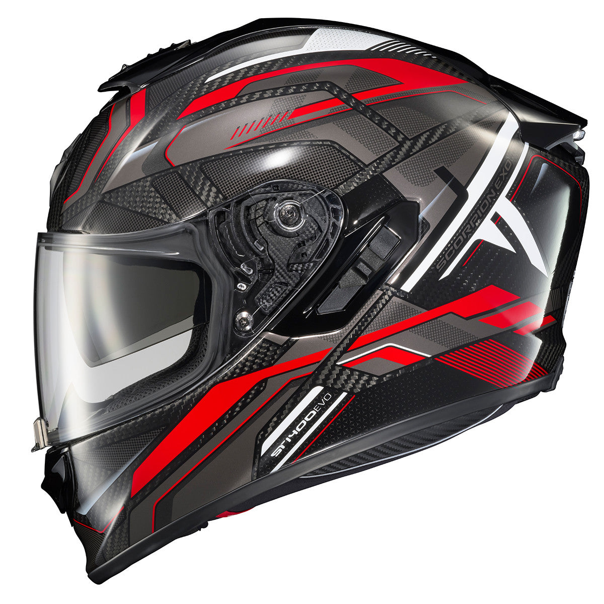 Scorpion-Exo-ST1400-EVO-Carbon-Hex-Full-Face-Motorcycle-Helmet-Red-main