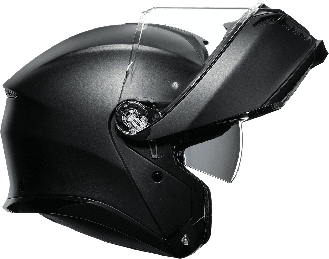 AGV-Tourmodular-Solid-Motorcycle-Helmet-Matte-Black-side-view